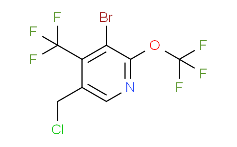 AM71733 | 1804447-11-7 | 3-Bromo-5-(chloromethyl)-2-(trifluoromethoxy)-4-(trifluoromethyl)pyridine