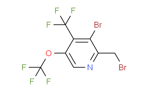 AM71736 | 1803953-51-6 | 3-Bromo-2-(bromomethyl)-5-(trifluoromethoxy)-4-(trifluoromethyl)pyridine