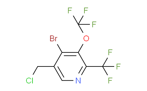 AM71739 | 1806128-47-1 | 4-Bromo-5-(chloromethyl)-3-(trifluoromethoxy)-2-(trifluoromethyl)pyridine