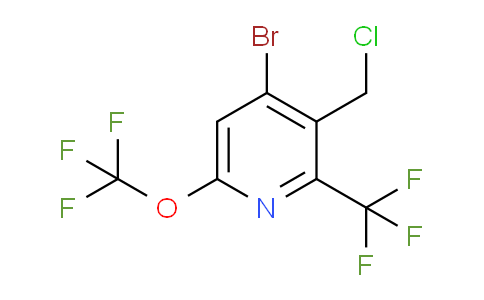 AM71740 | 1803917-32-9 | 4-Bromo-3-(chloromethyl)-6-(trifluoromethoxy)-2-(trifluoromethyl)pyridine