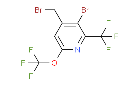 AM71741 | 1806082-91-6 | 3-Bromo-4-(bromomethyl)-6-(trifluoromethoxy)-2-(trifluoromethyl)pyridine