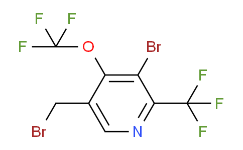 AM71743 | 1806153-04-7 | 3-Bromo-5-(bromomethyl)-4-(trifluoromethoxy)-2-(trifluoromethyl)pyridine