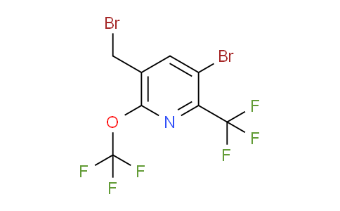 AM71744 | 1803613-31-1 | 3-Bromo-5-(bromomethyl)-6-(trifluoromethoxy)-2-(trifluoromethyl)pyridine