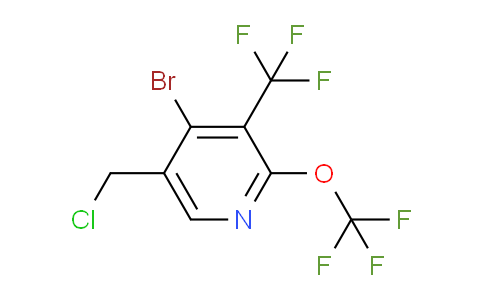 AM71745 | 1806206-70-1 | 4-Bromo-5-(chloromethyl)-2-(trifluoromethoxy)-3-(trifluoromethyl)pyridine