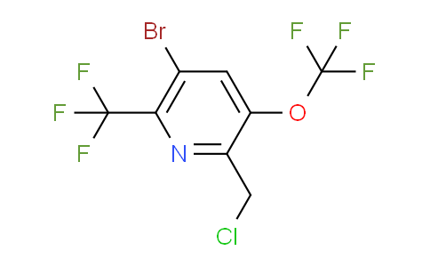 AM71748 | 1806205-19-5 | 5-Bromo-2-(chloromethyl)-3-(trifluoromethoxy)-6-(trifluoromethyl)pyridine