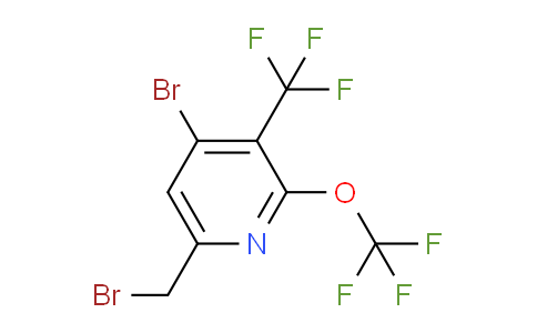AM71749 | 1804630-12-3 | 4-Bromo-6-(bromomethyl)-2-(trifluoromethoxy)-3-(trifluoromethyl)pyridine
