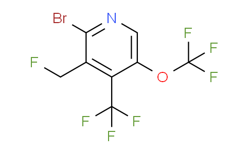 AM71751 | 1806224-33-8 | 2-Bromo-3-(fluoromethyl)-5-(trifluoromethoxy)-4-(trifluoromethyl)pyridine