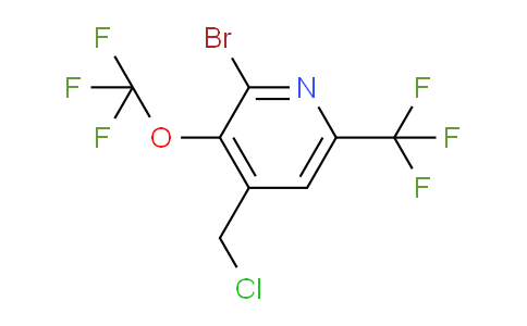 AM71755 | 1803917-95-4 | 2-Bromo-4-(chloromethyl)-3-(trifluoromethoxy)-6-(trifluoromethyl)pyridine