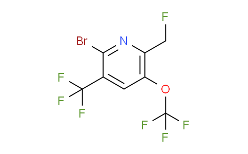 AM71757 | 1806153-94-5 | 2-Bromo-6-(fluoromethyl)-5-(trifluoromethoxy)-3-(trifluoromethyl)pyridine