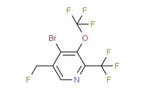 AM71767 | 1803528-00-8 | 4-Bromo-5-(fluoromethyl)-3-(trifluoromethoxy)-2-(trifluoromethyl)pyridine