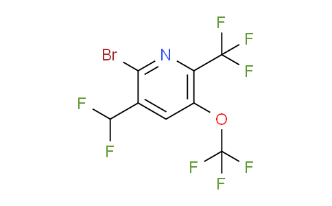 AM71778 | 1806209-09-5 | 2-Bromo-3-(difluoromethyl)-5-(trifluoromethoxy)-6-(trifluoromethyl)pyridine