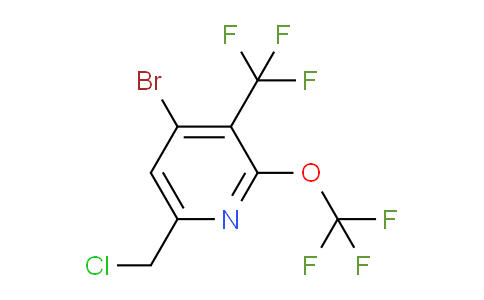 AM71781 | 1806085-69-7 | 4-Bromo-6-(chloromethyl)-2-(trifluoromethoxy)-3-(trifluoromethyl)pyridine