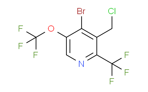 AM71786 | 1804568-93-1 | 4-Bromo-3-(chloromethyl)-5-(trifluoromethoxy)-2-(trifluoromethyl)pyridine