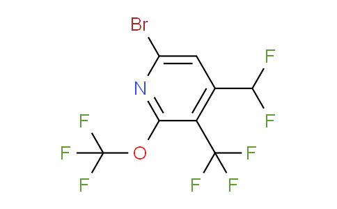 AM71788 | 1803525-79-2 | 6-Bromo-4-(difluoromethyl)-2-(trifluoromethoxy)-3-(trifluoromethyl)pyridine