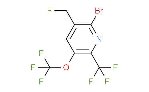 AM71793 | 1804572-18-6 | 2-Bromo-3-(fluoromethyl)-5-(trifluoromethoxy)-6-(trifluoromethyl)pyridine
