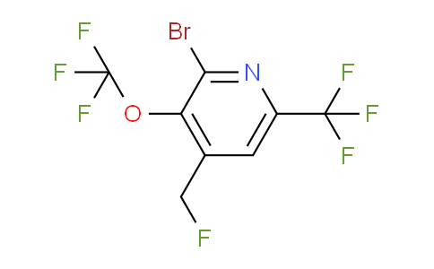AM71796 | 1803918-54-8 | 2-Bromo-4-(fluoromethyl)-3-(trifluoromethoxy)-6-(trifluoromethyl)pyridine