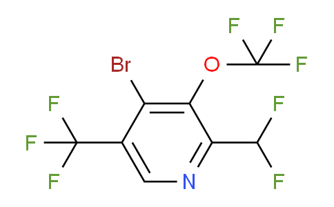 AM71815 | 1806082-34-7 | 4-Bromo-2-(difluoromethyl)-3-(trifluoromethoxy)-5-(trifluoromethyl)pyridine