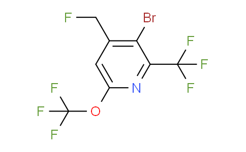 AM71820 | 1806097-98-2 | 3-Bromo-4-(fluoromethyl)-6-(trifluoromethoxy)-2-(trifluoromethyl)pyridine