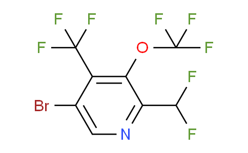 AM71827 | 1806221-02-2 | 5-Bromo-2-(difluoromethyl)-3-(trifluoromethoxy)-4-(trifluoromethyl)pyridine