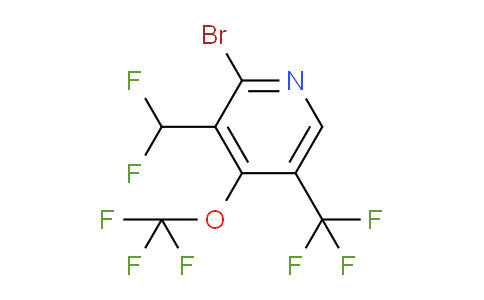 AM71839 | 1804548-36-4 | 2-Bromo-3-(difluoromethyl)-4-(trifluoromethoxy)-5-(trifluoromethyl)pyridine