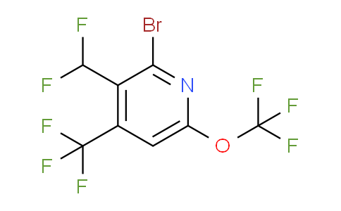 2-Bromo-3-(difluoromethyl)-6-(trifluoromethoxy)-4-(trifluoromethyl)pyridine