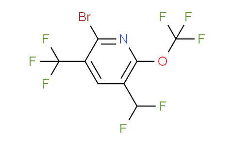 AM71849 | 1806209-22-2 | 2-Bromo-5-(difluoromethyl)-6-(trifluoromethoxy)-3-(trifluoromethyl)pyridine