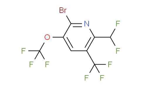 AM71851 | 1803685-84-8 | 2-Bromo-6-(difluoromethyl)-3-(trifluoromethoxy)-5-(trifluoromethyl)pyridine