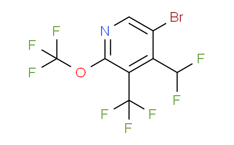 AM71864 | 1806209-33-5 | 5-Bromo-4-(difluoromethyl)-2-(trifluoromethoxy)-3-(trifluoromethyl)pyridine