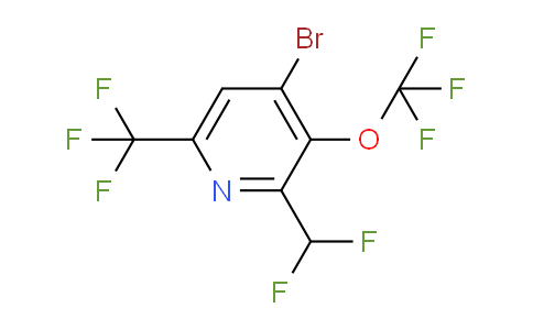 AM71869 | 1804660-09-0 | 4-Bromo-2-(difluoromethyl)-3-(trifluoromethoxy)-6-(trifluoromethyl)pyridine