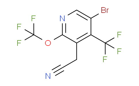 AM71873 | 1804000-12-1 | 5-Bromo-2-(trifluoromethoxy)-4-(trifluoromethyl)pyridine-3-acetonitrile