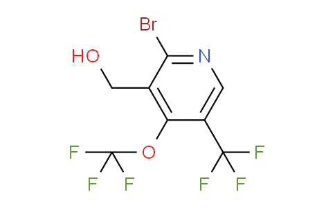 AM71883 | 1806082-94-9 | 2-Bromo-4-(trifluoromethoxy)-5-(trifluoromethyl)pyridine-3-methanol