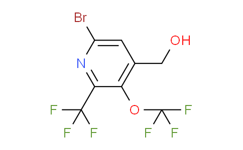 AM71887 | 1803680-10-5 | 6-Bromo-3-(trifluoromethoxy)-2-(trifluoromethyl)pyridine-4-methanol
