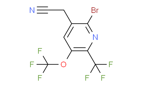 AM71892 | 1804548-93-3 | 2-Bromo-5-(trifluoromethoxy)-6-(trifluoromethyl)pyridine-3-acetonitrile