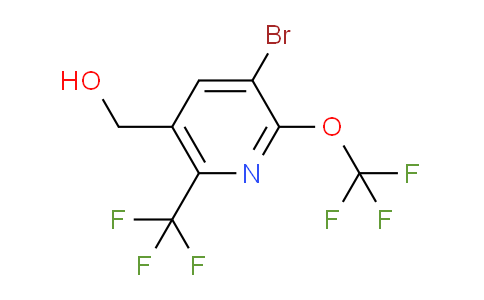 AM71900 | 1803680-13-8 | 3-Bromo-2-(trifluoromethoxy)-6-(trifluoromethyl)pyridine-5-methanol