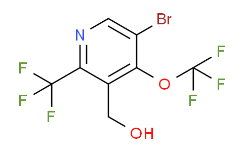 AM71906 | 1804550-05-7 | 5-Bromo-4-(trifluoromethoxy)-2-(trifluoromethyl)pyridine-3-methanol