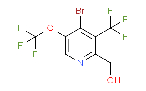AM71915 | 1806125-61-0 | 4-Bromo-5-(trifluoromethoxy)-3-(trifluoromethyl)pyridine-2-methanol