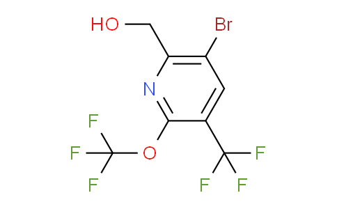 AM71917 | 1804004-56-5 | 5-Bromo-2-(trifluoromethoxy)-3-(trifluoromethyl)pyridine-6-methanol