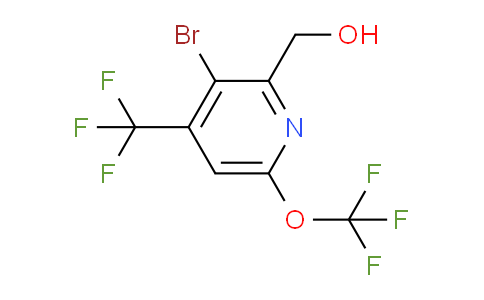 AM71921 | 1804550-41-1 | 3-Bromo-6-(trifluoromethoxy)-4-(trifluoromethyl)pyridine-2-methanol