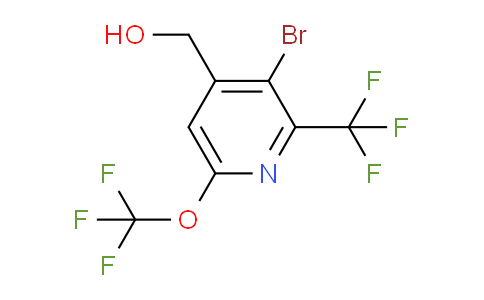 AM71923 | 1803920-04-8 | 3-Bromo-6-(trifluoromethoxy)-2-(trifluoromethyl)pyridine-4-methanol