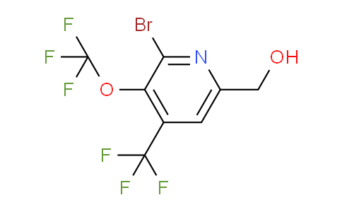 AM71927 | 1804630-93-0 | 2-Bromo-3-(trifluoromethoxy)-4-(trifluoromethyl)pyridine-6-methanol