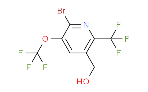 AM71929 | 1803931-83-0 | 2-Bromo-3-(trifluoromethoxy)-6-(trifluoromethyl)pyridine-5-methanol