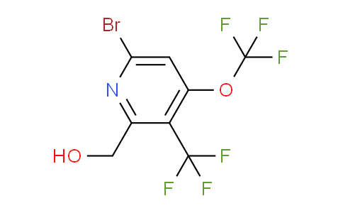 AM71930 | 1803527-41-4 | 6-Bromo-4-(trifluoromethoxy)-3-(trifluoromethyl)pyridine-2-methanol