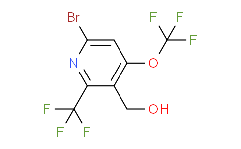 AM71932 | 1804549-79-8 | 6-Bromo-4-(trifluoromethoxy)-2-(trifluoromethyl)pyridine-3-methanol