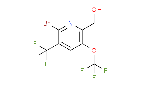 AM71934 | 1804727-17-0 | 2-Bromo-5-(trifluoromethoxy)-3-(trifluoromethyl)pyridine-6-methanol