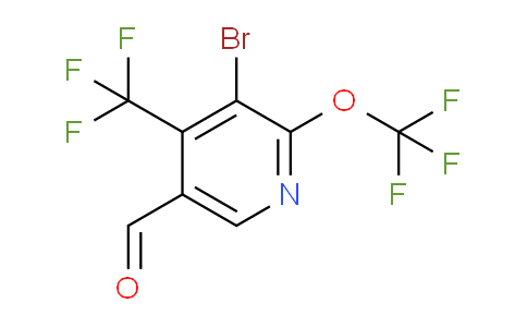 AM71940 | 1803680-31-0 | 3-Bromo-2-(trifluoromethoxy)-4-(trifluoromethyl)pyridine-5-carboxaldehyde