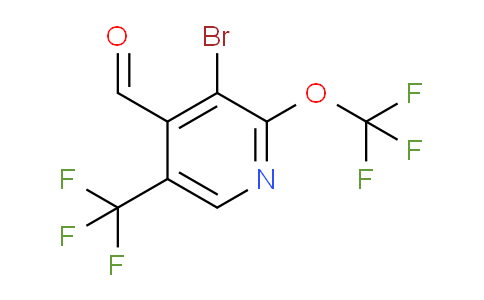 AM71941 | 1804543-18-7 | 3-Bromo-2-(trifluoromethoxy)-5-(trifluoromethyl)pyridine-4-carboxaldehyde