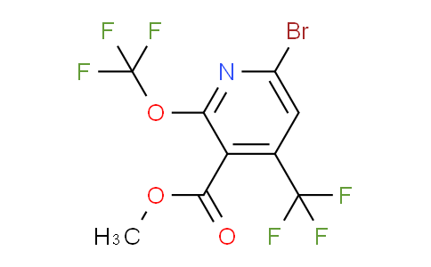 AM71944 | 1806238-50-5 | Methyl 6-bromo-2-(trifluoromethoxy)-4-(trifluoromethyl)pyridine-3-carboxylate