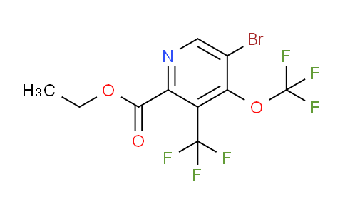 AM71948 | 1806234-97-8 | Ethyl 5-bromo-4-(trifluoromethoxy)-3-(trifluoromethyl)pyridine-2-carboxylate