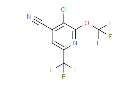AM71958 | 1804543-70-1 | 3-Chloro-4-cyano-2-(trifluoromethoxy)-6-(trifluoromethyl)pyridine