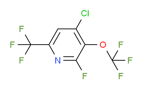 AM71961 | 1804640-42-3 | 4-Chloro-2-fluoro-3-(trifluoromethoxy)-6-(trifluoromethyl)pyridine